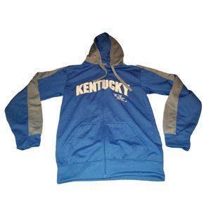 Women's UK Wildcats Pro Edge Full Zip Fleece Lined Embroidered jacket Sz S